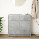  Komoda s ladicama beton siva 80x34x76 cm konstruirano drvo | shoptok.hr