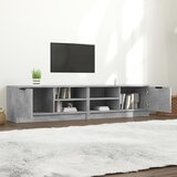 TV ormarići 2 kom boja betona 80x35x36,5 cm konstruirano drvo | shoptok.hr