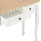 3 280044 Dressing Console Table with Drawers White | shoptok.hr