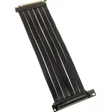 PCI Express 5.0 x16 auf x16 Riser-Kabel, 90 Grad, schwarz – 30 cm