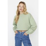 Trendyol Sweatshirt - Green - Relaxed fit | shoptok.hr