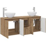  Set ormarića za kupaonicu 3 kom. Hrast artisan | shoptok.hr