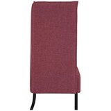 SOFA s visokim naslonom 101cm boja crnog vina tkanina | shoptok.hr