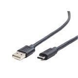 Gembird 1m USB kabl USB 2.0 USB A USB C, Crno Cene