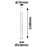  Vanjske stajaće svjetiljke - Inox torch | shoptok.hr