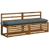  Jastučić za klupu VIANEN 100% poliester Plava 160 x 40 x 12 cm | shoptok.hr