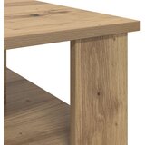  Klubska miza Umetni hrast 90 x 50 x 40 cm Konstruiran les, (5000120291) | Shoptok.si