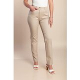 Fenzy Plus Size Bombažne Hlače, Bež | Shoptok.si