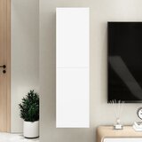 Furnova TV omarica bela 30,5x30x110 cm inženirski les, (21922718) Cene