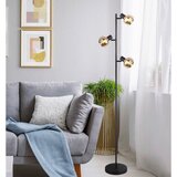 Globo 54309SB - Podna lampa TOKKI 3xE14/40W/230V crna | Eponuda.com