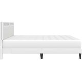  Krevetna konstrukcija Bijela 200 x 200 cm Umjetna koža | shoptok.hr