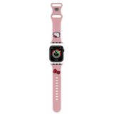 Hello Kitty silikonski pašček za apple watch 42/44/45/49MM roza, (21910343) Cene