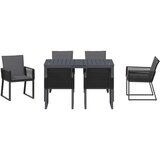  Vrtni set za objed 7 pcs Antracit poliratan | shoptok.hr