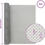 Mrežna tkanina 60 x 1000 cm 30 Mesh Nehrđajući čelik 201 | Eponuda.ba