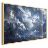  Plakat Astronomical Wonders: Clouds and Stars in Harmonious Union 30x21 Zlatni okvir | shoptok.hr