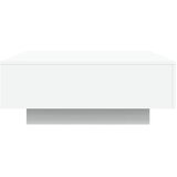  Stolić za kavu s LED svjetlima bijeli 80x80x31 cm | shoptok.hr