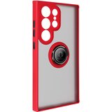 AVIZAR Ovitek za Galaxy S25 FE DropShield odporen na udarce z ojačanimi vogali, Rdeča, (5000190323) | Shoptok.si