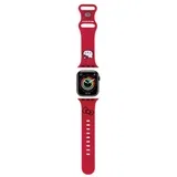silikonski etui pašček za apple watch 38/40/41MM rdeč, (21910326)