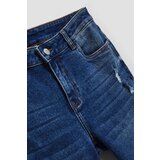 Marisse Navy Blue Boyfriend Jeans | shoptok.hr