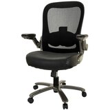 MID.YOU VRTLJIVI STOL tekstil, usnje črna | Shoptok.si