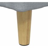 Otoman za pohranu Svijetlo siva 80 x 80 x 45 cm tkanina | shoptok.hr