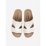 SEASTAR White comfortable flip-flops with cutouts | Shoptok.si