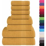  Set ručnika od 8 dijelova FROGN zlatni 360 g/m² | shoptok.hr