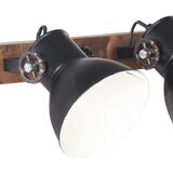  Industrijska zidna svjetiljka crna 45 x 25 cm E27 | shoptok.hr