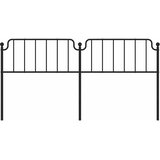  Metalno zamjensko uzglavlje crno 193 cm | shoptok.hr