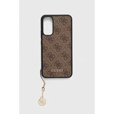 Guess Etui za telefon Samsung Galaxy A34 rjava barva Cene