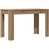  Blagovaonski stol Artisan hrast 120x60x76 cm izrađeno drvo Slike