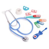 ECO TOYS Drveni set za igru ​​liječnika, medicinska torba za djecu, 28 dijelova, | shoptok.hr