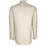 Dewberry DOUBLE SET G721 MEN'S SHIRT-WHITE-BEIGE | shoptok.hr