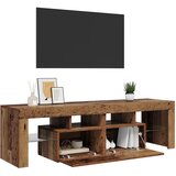 TV ormarić LED boja drva 140 x 36,5 x 40 cm konstruirano drvo | Eponuda.com
