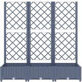  Sadilica s rešetkom tamnosiva 120 x 40 x 121 5 cm pp | shoptok.hr