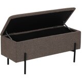 House Nordic Rjava klop iz tkanine bouclé Watford – | Shoptok.si