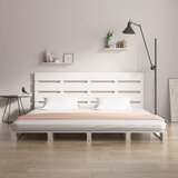  Okvir kreveta bez madraca bijeli 140x200 cm od masivne borovine | shoptok.hr