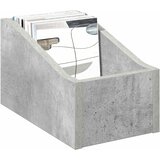  Kutija za LP ploče Betonska siva 18 x 32 x 18 cm | shoptok.hr