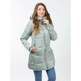 Glano Women's quilted jacket - green Cene