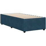  Okvir za krevet plavi 90x200 cm baršunasti | shoptok.hr