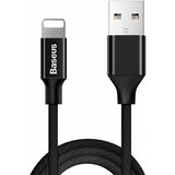 Baseus Pleten kabel USB - iPhone Lightning 1,8 m - črn, (21090508) | Shoptok.si