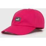 Puma Bombažna bejzbolska kapa roza barva, 2366917