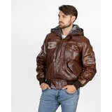 La Force Fashion Kožna jakna AVX - Braon Cene