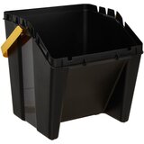 Five kanta za smeće i sortiranje set 3/1 30 l 38.2 x 37.6 x 53 cm PP, crna | shoptok.hr