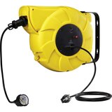 Renkforce Kabelski boben 22.00 m črn \, vtič z zaščitenimi kontakti 1300042, (20421901) | Shoptok.si