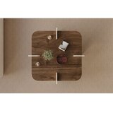 Hanah home sto za kafu poalla walnut travertine | ePonuda.com