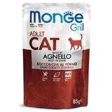 Monge cat Grill Jagnjetina 85 g Cene