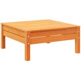  7-dijelni set vrtnih sofa s jastucima voštano smeđi od borovine | Eponuda.com