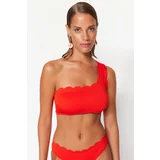Trendyol bikini top - red - plain