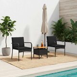  Vrtni set Crna poliratan | shoptok.hr